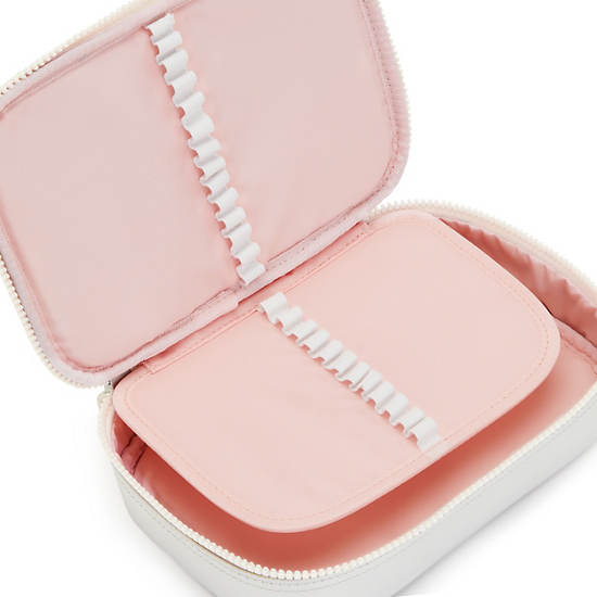 Sacs Kipling 100 Pens Metallic Case Beige | FR 1326BE